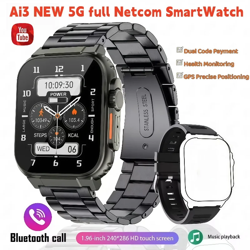 Microwear Ultra Ai3 Smart Watch S9 Ultra Google Play GPS WIFI Amoled HD Display 4G Calling Smartwatch Men
Microwear Ultra Ai3 Smart Watch S9 Ultra Google Play GPS WIFI Amoled HD Display 4G Calling Smartwatch Men