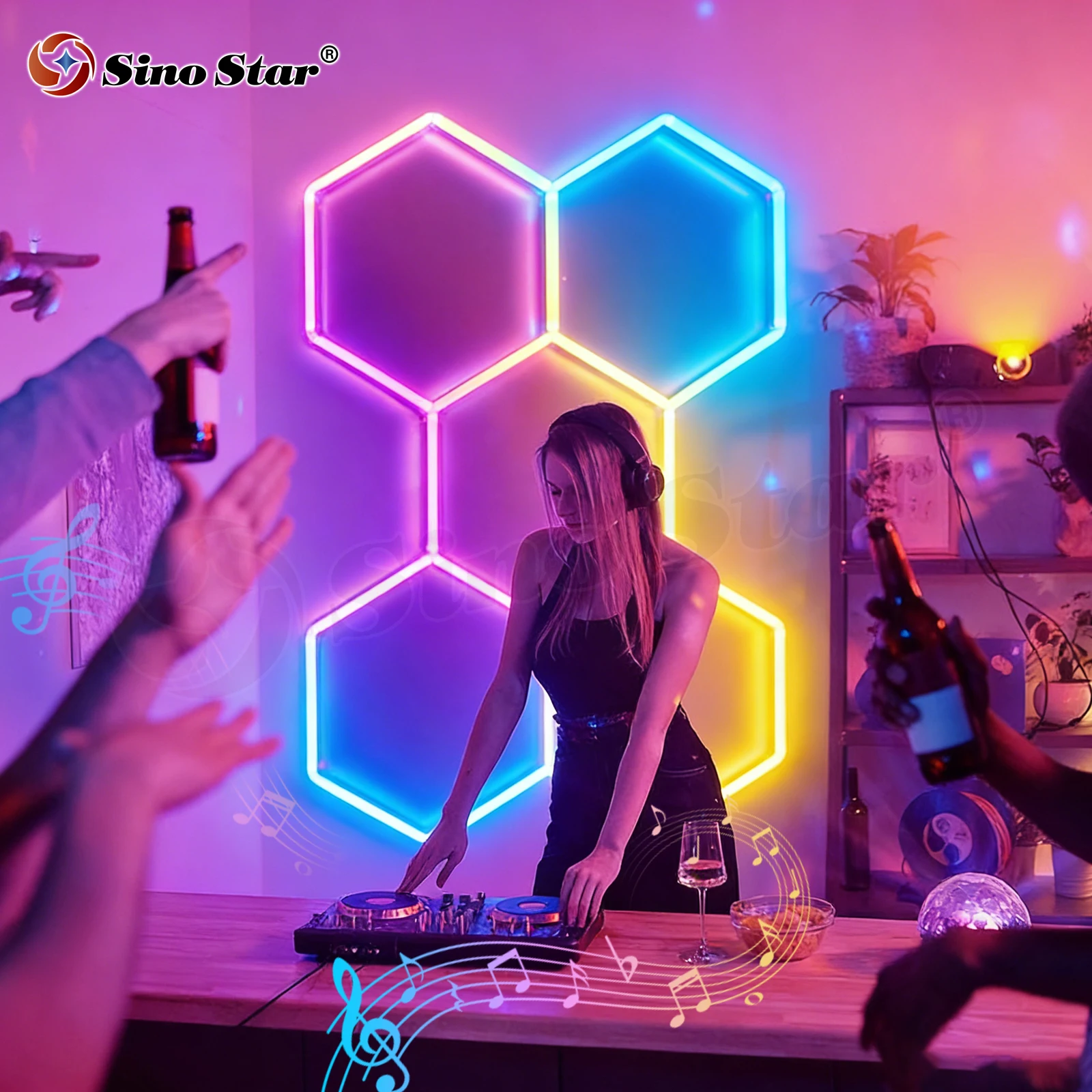 Music Controlled RGB LED Lights Music Sync Sound Activated Atmosphere Lamp For Bar KTV Party Bedroom Gaming Desk Home Decoration
Music Controlled RGB LED Lights Music Sync Sound Activated Atmosphere Lamp For Bar KTV Party Bedroom Gaming Desk Home Decoration