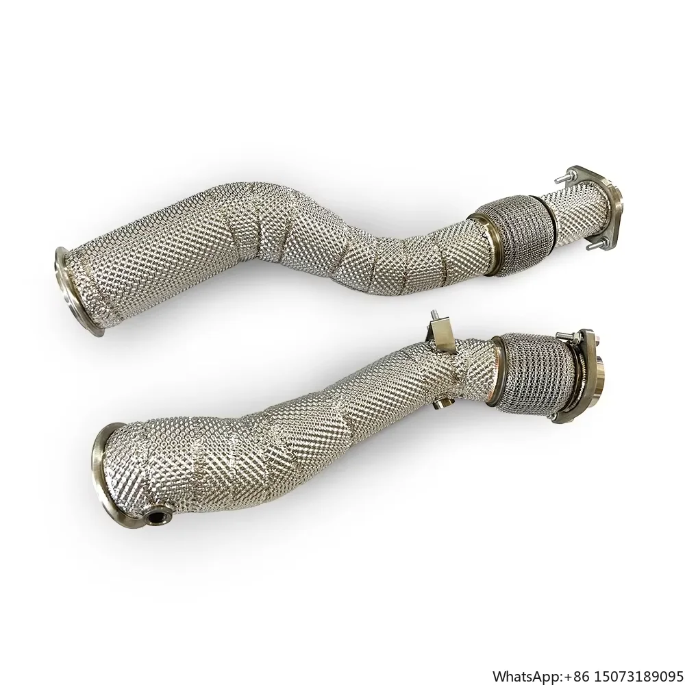 Custom Exhaust for X3M/X4M F97/F98 3.0T 2019-2023 Stainless Steel Car Exhaust Downpipe System Factory Direct Wholesale
Custom Exhaust for X3M/X4M F97/F98 3.0T 2019-2023 Stainless Steel Car Exhaust Downpipe System Factory Direct Wholesale