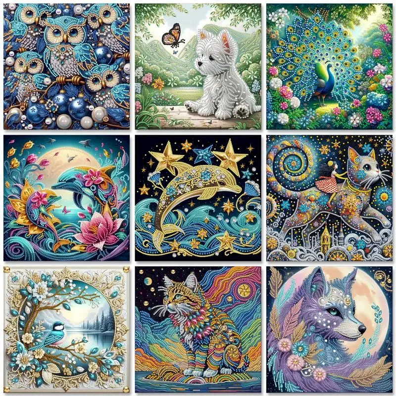 DIY Diamond Art Kits for Adults Special Shape 5D Diamond Painting Kits Crystal Rhinestone Embroidery Cross Stitch Craft for Wall
DIY Diamond Art Kits for Adults Special Shape 5D Diamond Painting Kits Crystal Rhinestone Embroidery Cross Stitch Craft for Wall