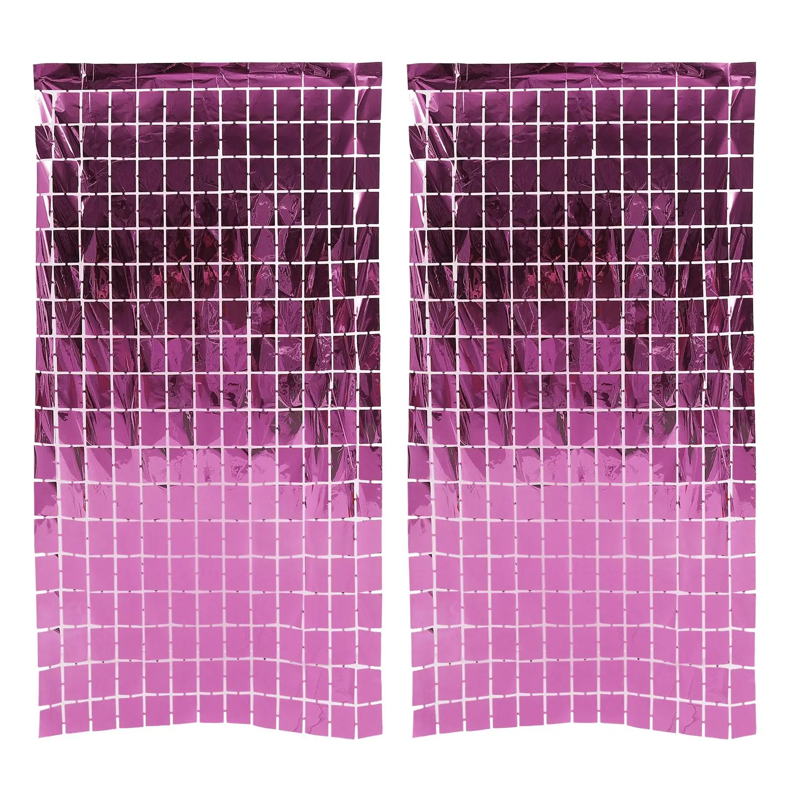 2Pcs Square Plastic Tinsel Foil Fringe Curtains Photography Background Disco Baby Shower Bridal Show
2Pcs Square Plastic Tinsel Foil Fringe Curtains Photography Background Disco Baby Shower Bridal Show
