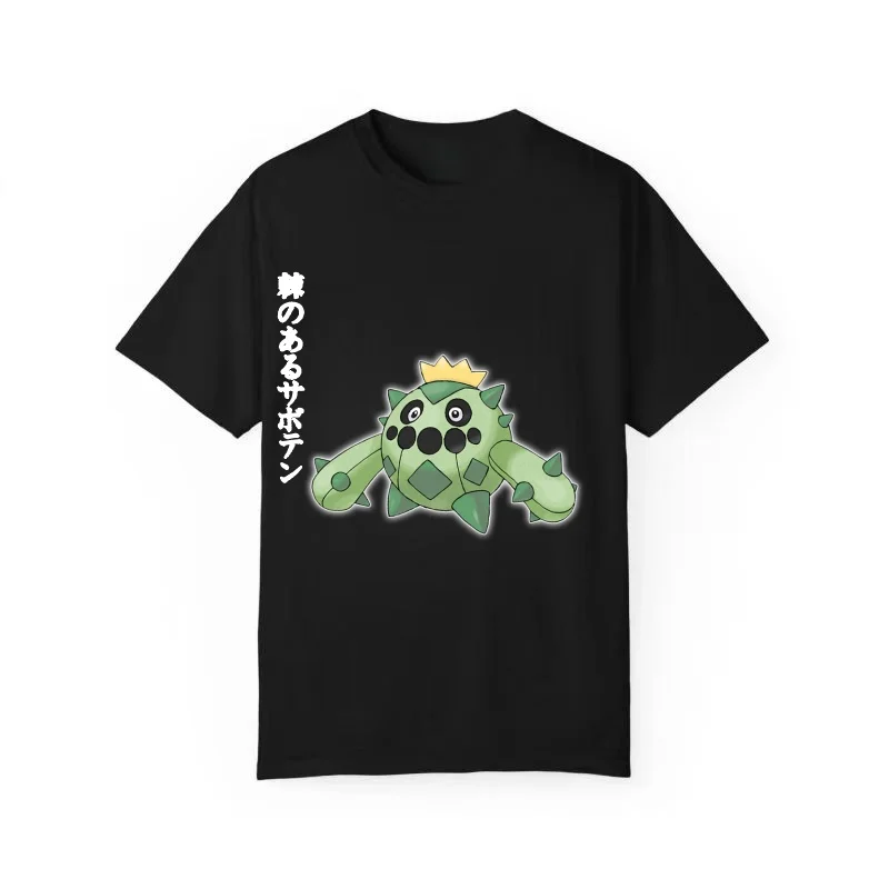 Pokemon Spiny cactus T-shirt, unisex, men's top, Harajuku Y2K style, new streetwear for summer 2026.
Pokemon Spiny cactus T-shirt, unisex, men's top, Harajuku Y2K style, new streetwear for summer 2026.