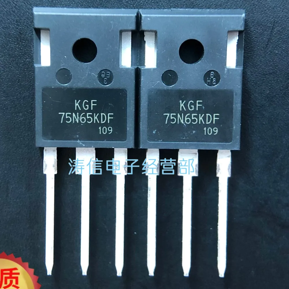 10 шт./лот KGF75N65KDF TO-247 75A 650V IGBT лучшее качество импортный оригинальный
10 шт./лот KGF75N65KDF TO-247 75A 650V IGBT лучшее качество импортный оригинальный