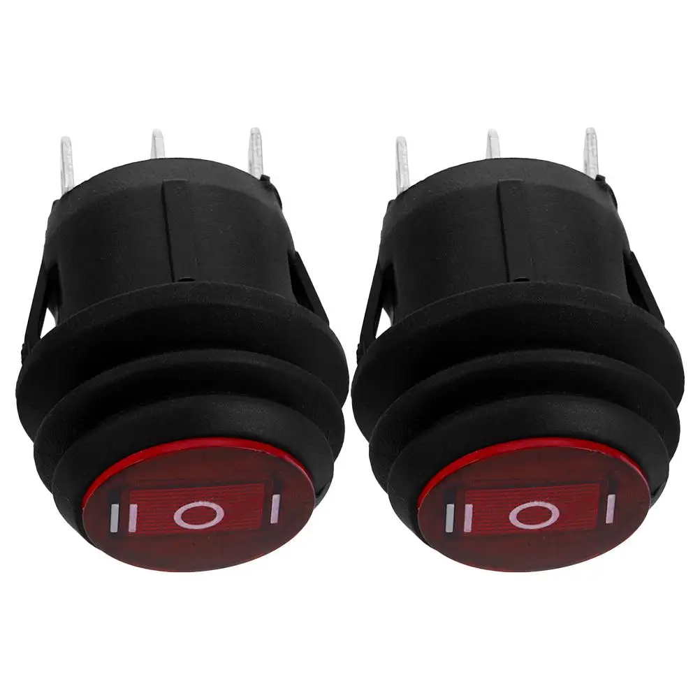 2 Pcs Car Switch Round Rocker Small on off Cars Low Voltage Light for Water Proof and
2 Pcs Car Switch Round Rocker Small on off Cars Low Voltage Light for Water Proof and