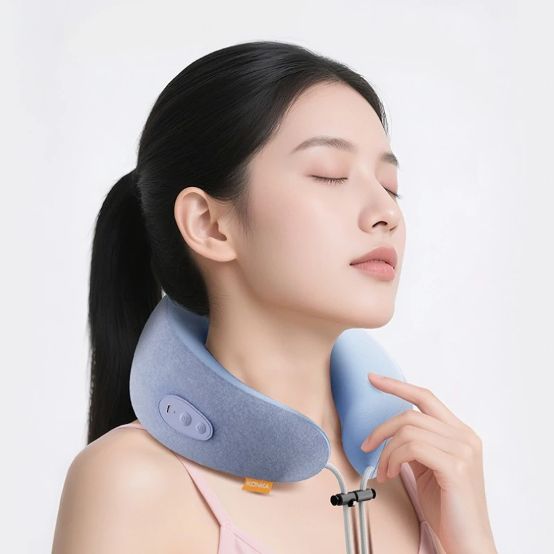 Compact Travel Friendly U-Shaped Electric Neck Massager Dual Zone Ergonomic Heating Full Body 20 Kneading Balls 3 Levels
Compact Travel Friendly U-Shaped Electric Neck Massager Dual Zone Ergonomic Heating Full Body 20 Kneading Balls 3 Levels