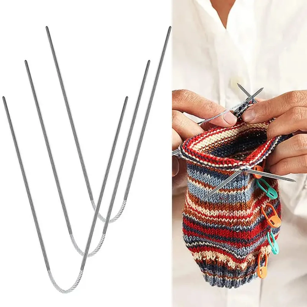 Circular Knit Needles 3pcs Knitting Metal Cable Circular Knitting Needles Set Knitting For Babies Sleeves Socks Accessories
Circular Knit Needles 3pcs Knitting Metal Cable Circular Knitting Needles Set Knitting For Babies Sleeves Socks Accessories