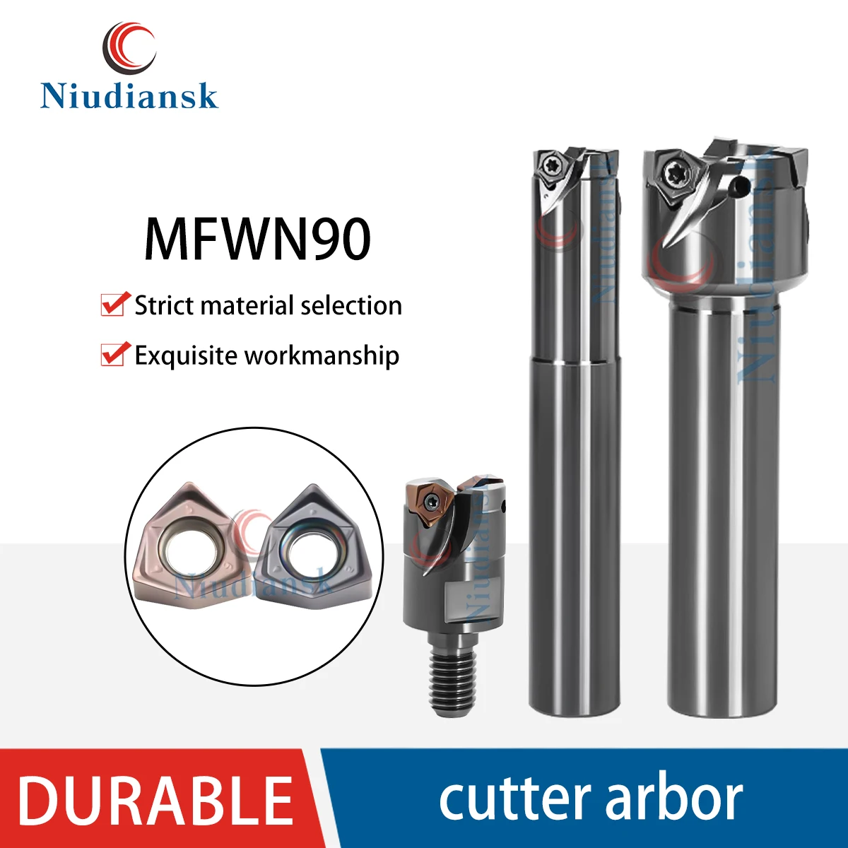 MFWN90 Fast Feed Hard Milling Cutter Rod MFWN90 Locking Tooth Milling Cutter Head WNMU Double-Sided Hexagonal CNC Milling Insert
MFWN90 Fast Feed Hard Milling Cutter Rod MFWN90 Locking Tooth Milling Cutter Head WNMU Double-Sided Hexagonal CNC Milling Insert