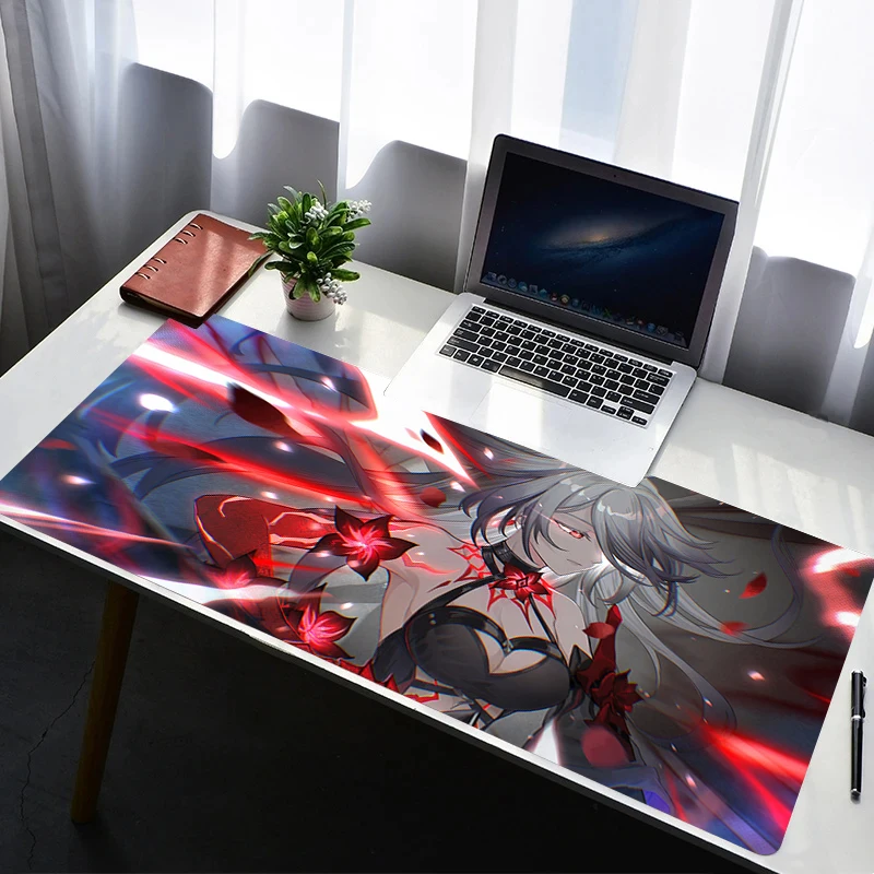 Mouse Pad Computer Gaming Accessories Mousepad Rubber Extended Desk Mat Laptop Gamer H-honkai Star Rail Acheron HD Keyboard Pad
Mouse Pad Computer Gaming Accessories Mousepad Rubber Extended Desk Mat Laptop Gamer H-honkai Star Rail Acheron HD Keyboard Pad