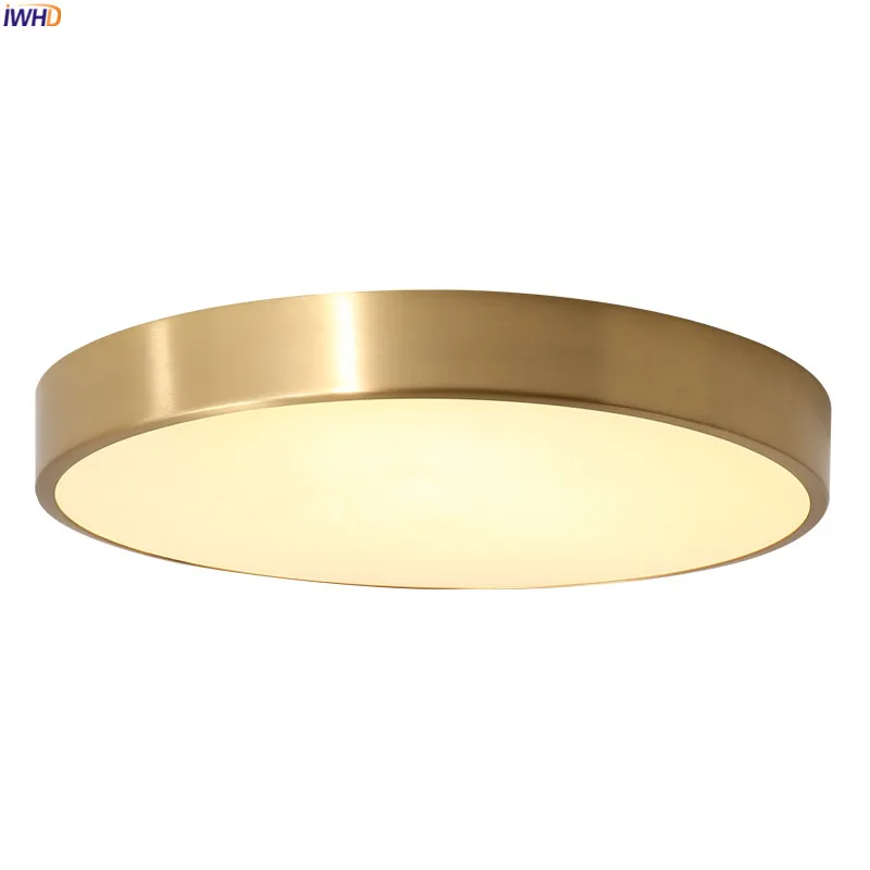 IWHD Nordic Modern Copper LED Ceiling Lights Fixtures Kitchen Hallway Balcony Acrylic Ceiling Lamps Plafonnier Lampara De Techo
IWHD Nordic Modern Copper LED Ceiling Lights Fixtures Kitchen Hallway Balcony Acrylic Ceiling Lamps Plafonnier Lampara De Techo