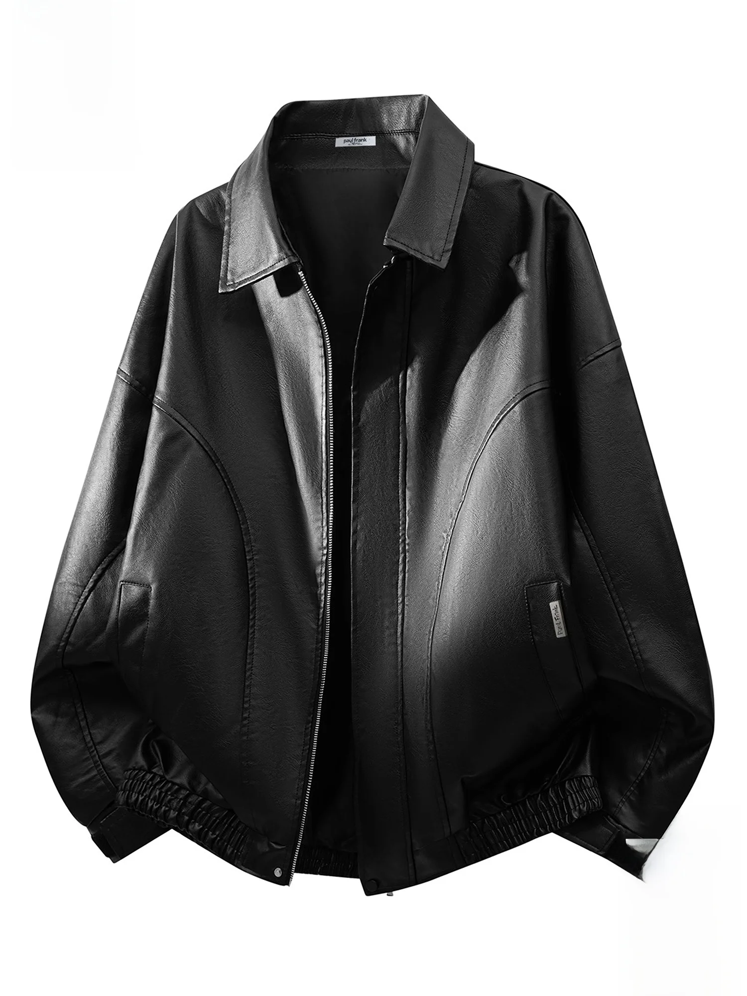 Мужская демисезонная куртка Paul Frank свободного кроя, однотонная, с воротником, из плотной кожи, молодежная, трендовая, из полиэстера.
Мужская демисезонная куртка Paul Frank свободного кроя, однотонная, с воротником, из плотной кожи, молодежная, трендовая, из полиэстера.