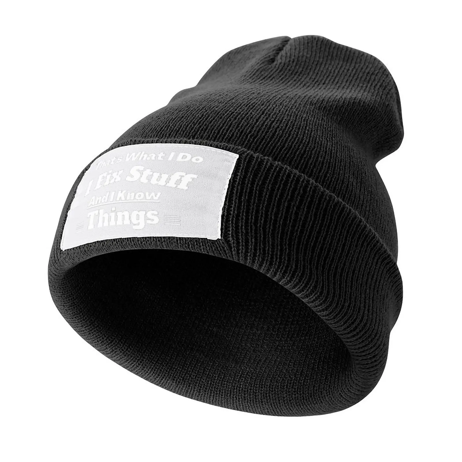 That's What I Do I Fix Stuff And I Know Things Knitted Hat Hat Man Luxury Hats Hat Women Men's
That's What I Do I Fix Stuff And I Know Things Knitted Hat Hat Man Luxury Hats Hat Women Men's