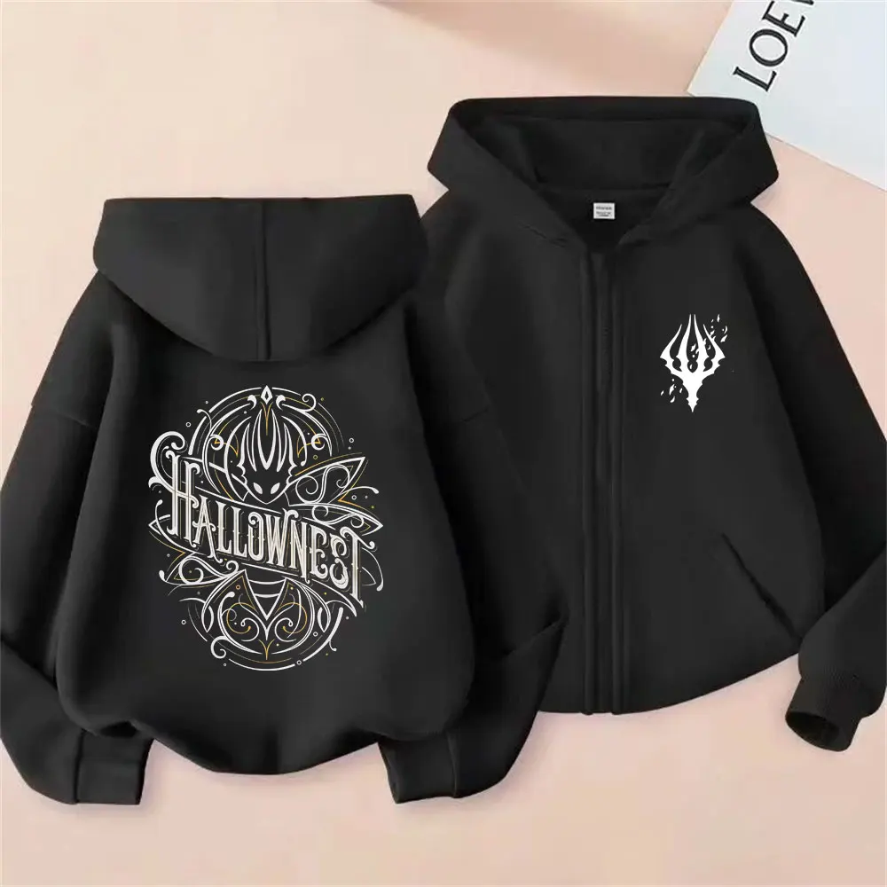 Game Hollow Knight Graphic Zipper Hoodie Men Women Fashion Vintage Casual Zip Up Jacket Coat Unisex Cartoon Oversized Hoodies
Game Hollow Knight Graphic Zipper Hoodie Men Women Fashion Vintage Casual Zip Up Jacket Coat Unisex Cartoon Oversized Hoodies