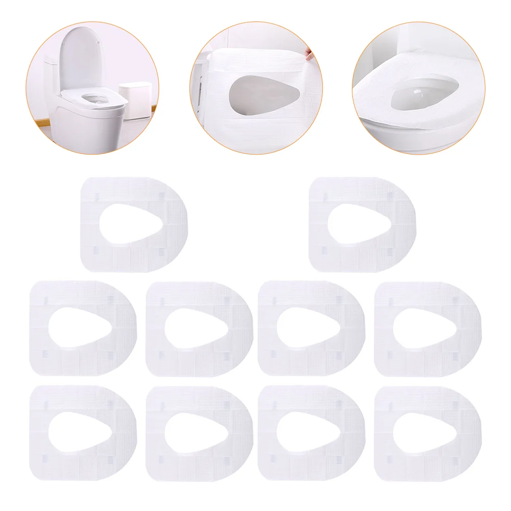 30 Pcs Disposable Toilet Seat Covers Wood Pulp PE Film Waterproof Lightweight Portable Family Travel Camping Hospital Restroom
30 Pcs Disposable Toilet Seat Covers Wood Pulp PE Film Waterproof Lightweight Portable Family Travel Camping Hospital Restroom