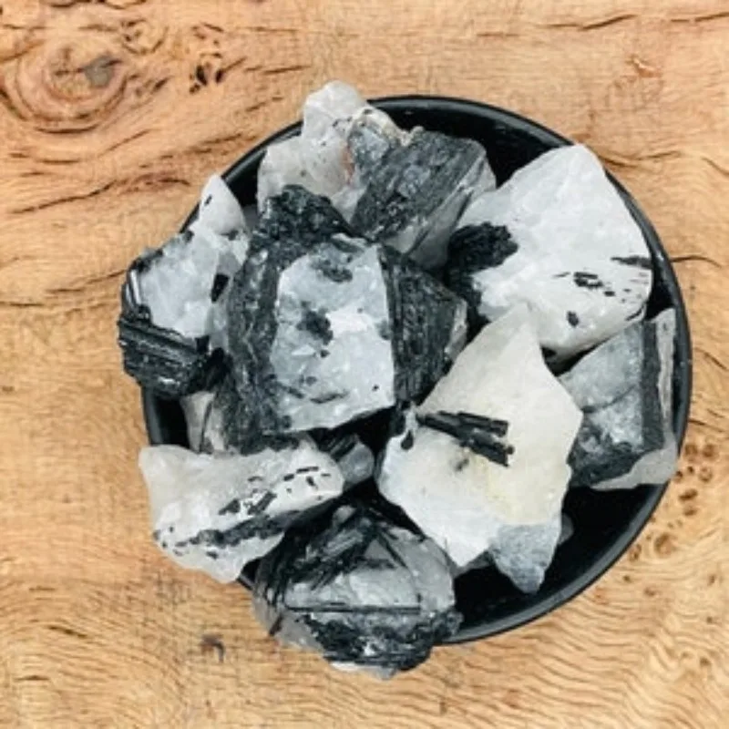 Tourmalinated Quartz Rough Stone - Black Tourmalinated Quartz Raw Crystals - Quartz Meditation - Energy Stone
Tourmalinated Quartz Rough Stone - Black Tourmalinated Quartz Raw Crystals - Quartz Meditation - Energy Stone