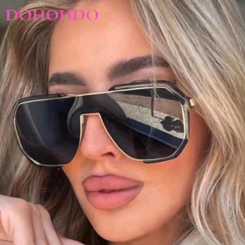 Oversized Irregular Square Pilot One-Piece Women Sunglasses Retro Luxury Men Sunglass Travel Driving Eyewear Ladies UV400 Lentes
Oversized Irregular Square Pilot One-Piece Women Sunglasses Retro Luxury Men Sunglass Travel Driving Eyewear Ladies UV400 Lentes