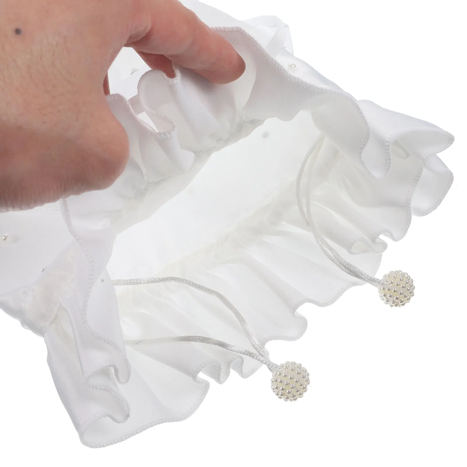 Charming Pearl Bag Milk White Satin 21x16cm Bridal Handbag Wedding Bridesmaid Clutch Wedding Dolly Bag Pouch
Charming Pearl Bag Milk White Satin 21x16cm Bridal Handbag Wedding Bridesmaid Clutch Wedding Dolly Bag Pouch