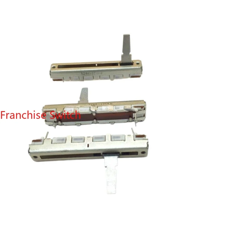 10PCS 45Mm straight-slip potentiometer, mono B100K with midpoint shaft length 15mm
10PCS 45Mm straight-slip potentiometer, mono B100K with midpoint shaft length 15mm