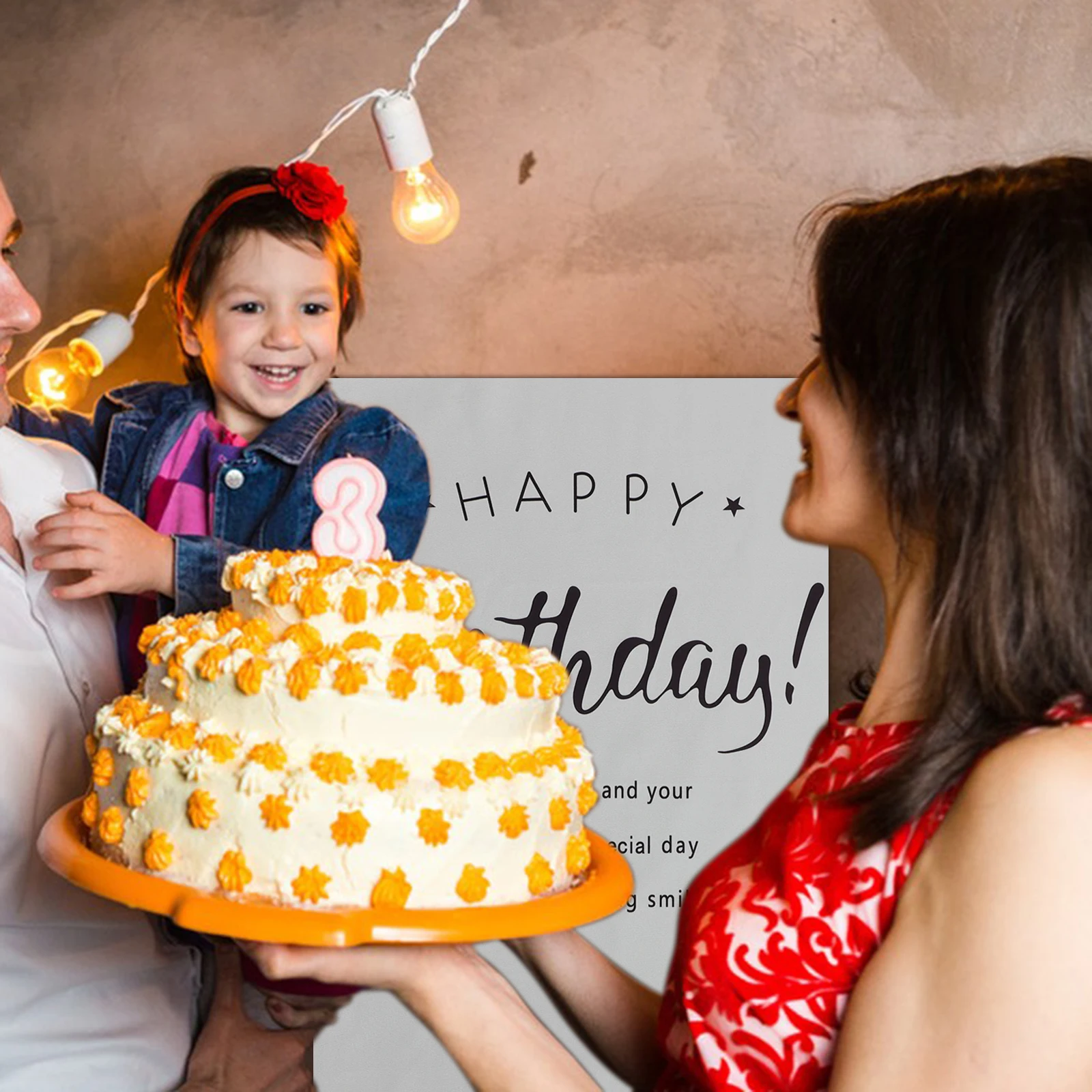 Happy Birthday Backdrop 48X70Inch Birthday Party Background Durable Polyester Fabric Decoration Wall Hanging Photo Studio Party 
Happy Birthday Backdrop 48X70Inch Birthday Party Background Durable Polyester Fabric Decoration Wall Hanging Photo Studio Party