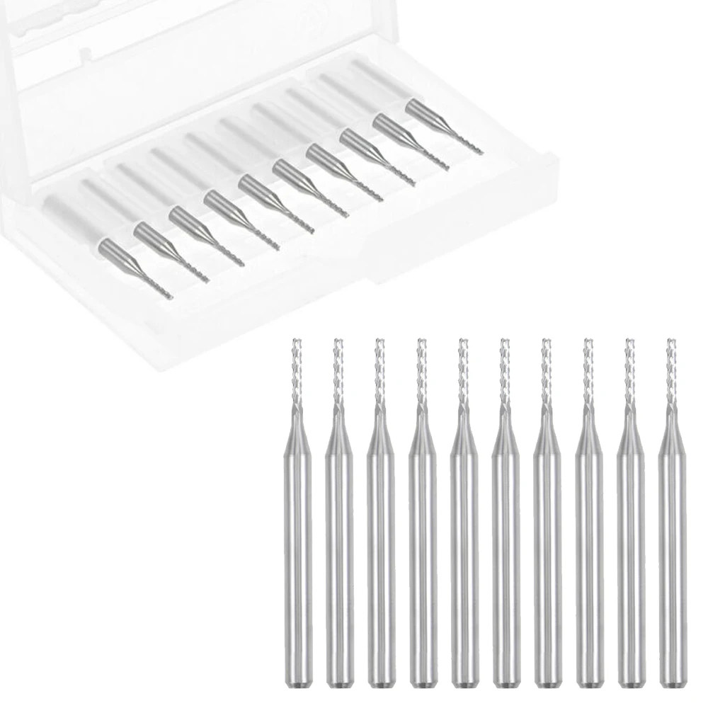1.2mm End Mill Bits Tool 1/8" Shank Carbide Engraving Equipment Fiberglass For PCB Machine Milling Router Supplies Portable
1.2mm End Mill Bits Tool 1/8" Shank Carbide Engraving Equipment Fiberglass For PCB Machine Milling Router Supplies Portable