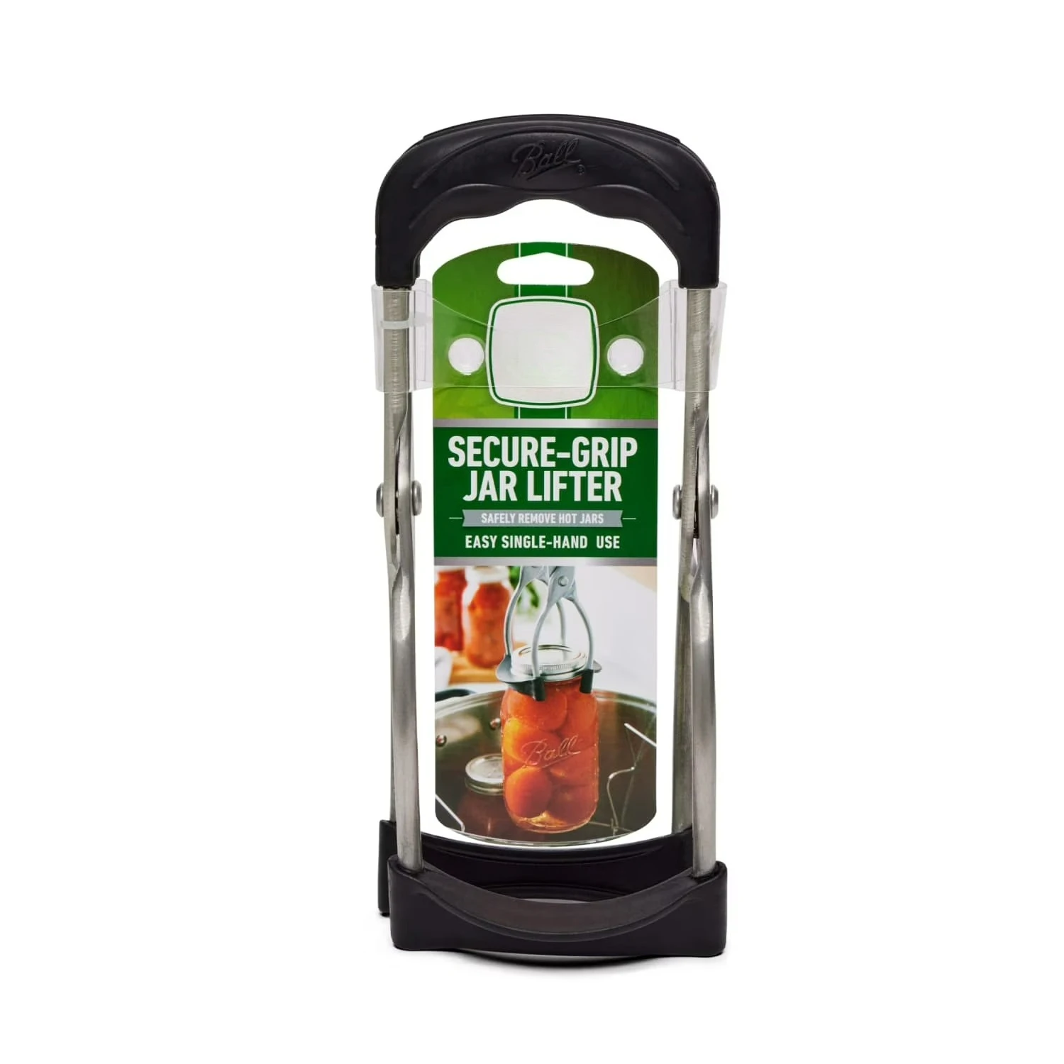 Secure Grip Mason Jar Lifter, Spring-Loaded Canning Supplies Tongs for Pressure and Water Bath Canning, Works with Regular and Wide Mouth Canning Jars
Secure Grip Mason Jar Lifter, Spring-Loaded Canning Supplies Tongs for Pressure and Water Bath Canning, Works with Regular and Wide Mouth Canning Jars