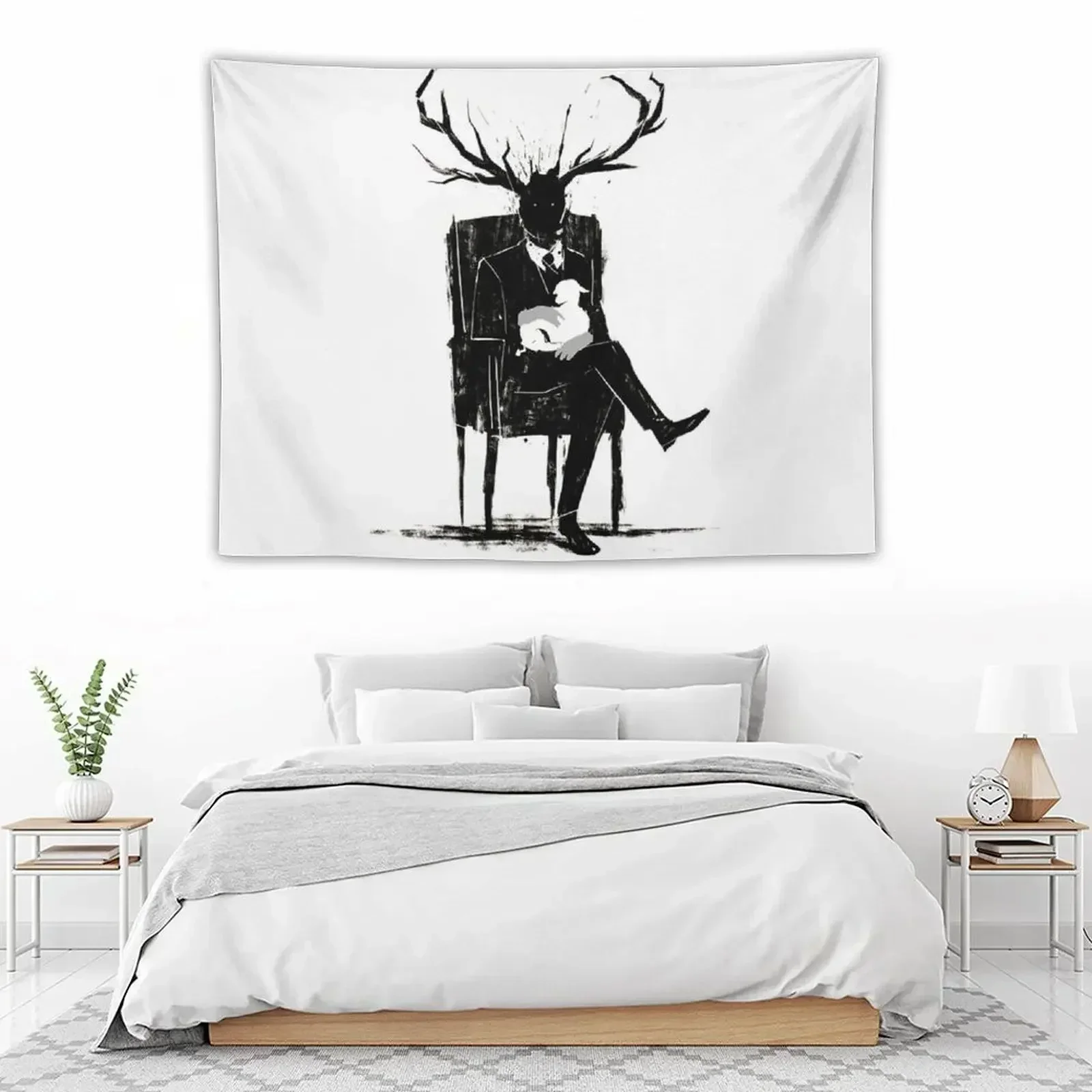 Hannibal Lecter NBC Stag Antlers Lamb Tapestry Luxury Living Room Decoration Decoration For Home Aesthetic Room Decors Tapestry
Hannibal Lecter NBC Stag Antlers Lamb Tapestry Luxury Living Room Decoration Decoration For Home Aesthetic Room Decors Tapestry