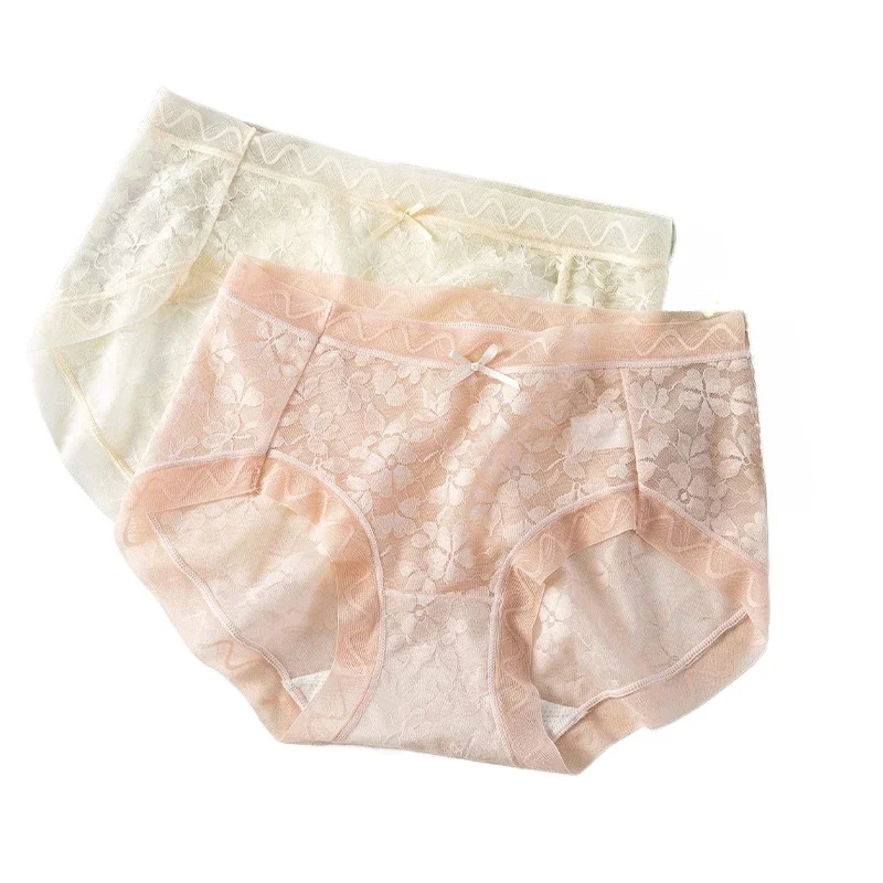 Women's panties lace sexy pure desire mid-waist lace super elastic breathable nude seamless soft women's briefs
Women's panties lace sexy pure desire mid-waist lace super elastic breathable nude seamless soft women's briefs