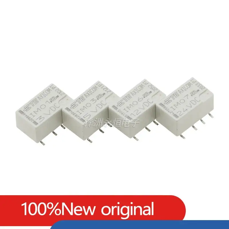 5pcs/lot New and Original relay IM01GR IM02GR IM03GR IM06GR IM07GR AXICOM TE Signal Switch Relay 8PIN 3V 4.5V 5V 12V 24V
5pcs/lot New and Original relay IM01GR IM02GR IM03GR IM06GR IM07GR AXICOM TE Signal Switch Relay 8PIN 3V 4.5V 5V 12V 24V