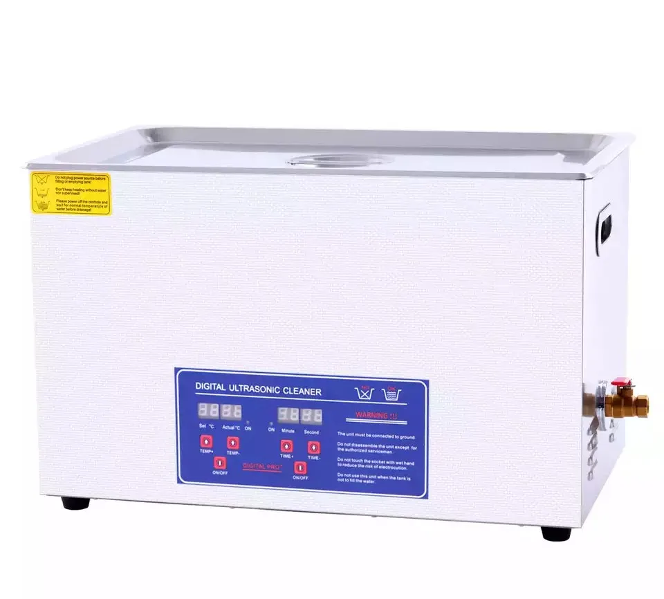 Ultrasonic Cleaner 30L Ultrasonic Jewelry Cleaner Machine Portable With Cheap Factory Price
Ultrasonic Cleaner 30L Ultrasonic Jewelry Cleaner Machine Portable With Cheap Factory Price