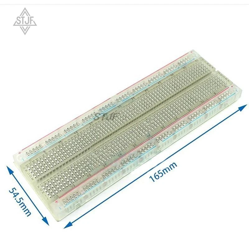 SJTF Crystal ! 5pcs/lot Solderless Solder Less Breadboard Protoboard 2 buses Tie-point Tiepoint 830 for
SJTF Crystal ! 5pcs/lot Solderless Solder Less Breadboard Protoboard 2 buses Tie-point Tiepoint 830 for