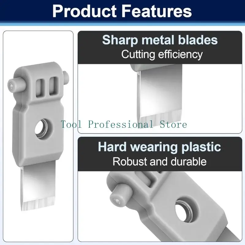 57QF 9Pcs Stainless Steel Replacement Blade For P1 P1P P1S P2S 3D Printer
57QF 9Pcs Stainless Steel Replacement Blade For P1 P1P P1S P2S 3D Printer