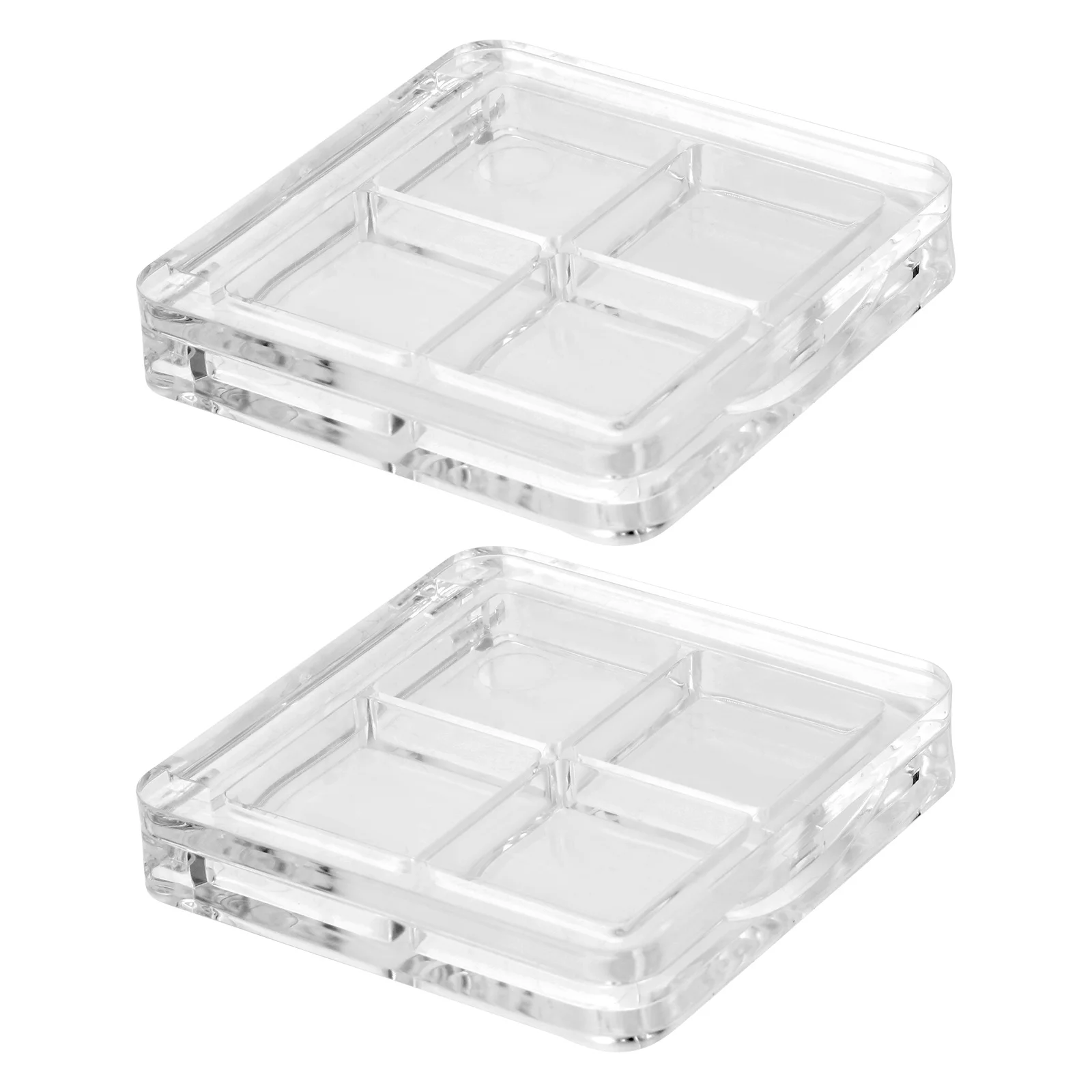 2Pcs Empty Eyeshadow Palette 4-Grid DIY Magnetic Eye Makeup Organizer Box for Women Girls Travel-Friendly Empty Eyeshadow Dish
2Pcs Empty Eyeshadow Palette 4-Grid DIY Magnetic Eye Makeup Organizer Box for Women Girls Travel-Friendly Empty Eyeshadow Dish