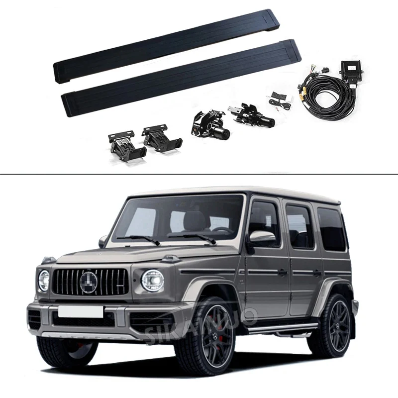 retractable step Electric car step running side bar automatic footrest external footboard for Mercedes G500 G550 G63 G65
retractable step Electric car step running side bar automatic footrest external footboard for Mercedes G500 G550 G63 G65