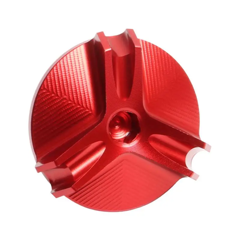 Motorcycle Engine Oil Filler Screw Aluminum Motorcycle Engine Oil Filler Plug Transmission Tank Cover Anti-Theft Oil Tank Screw
Motorcycle Engine Oil Filler Screw Aluminum Motorcycle Engine Oil Filler Plug Transmission Tank Cover Anti-Theft Oil Tank Screw