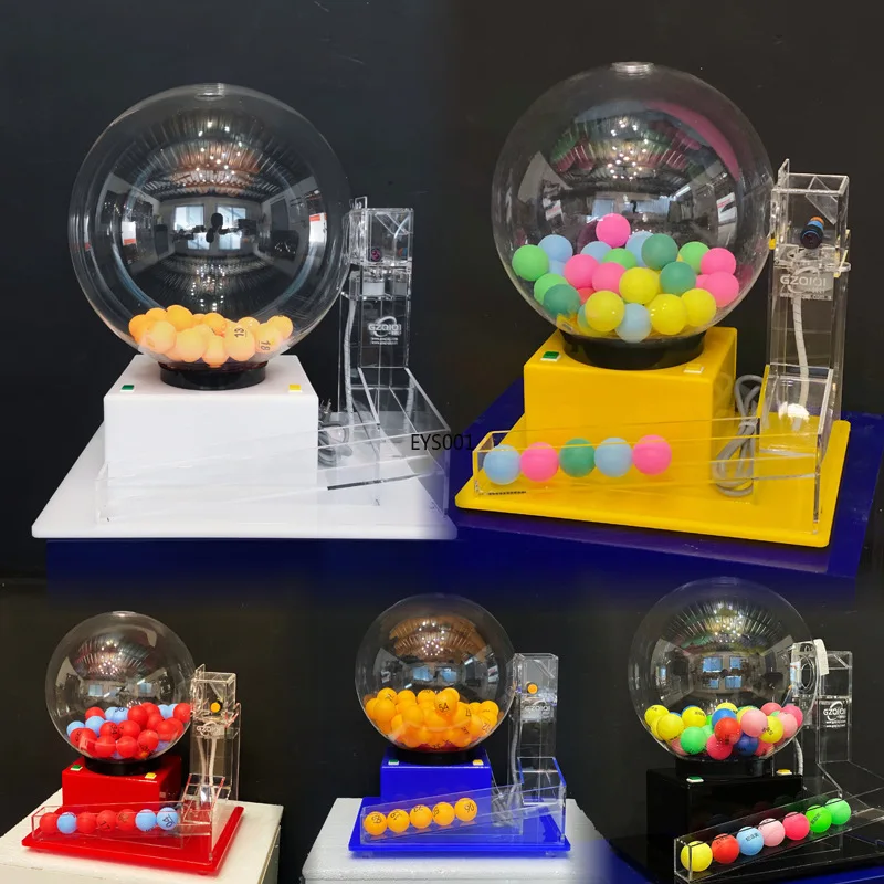 Automatic Raffle Draw Machine,MINI300 Portable Electric Ball Mixer for Home Bar Party, Tabletop Lottery Game Machine
Automatic Raffle Draw Machine,MINI300 Portable Electric Ball Mixer for Home Bar Party, Tabletop Lottery Game Machine