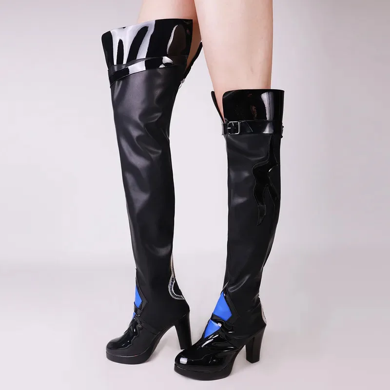 NewIN Stock Acheron Cosplay Shoes Long Boots Pu Leather High Heels Shoes Acheron Cosplay Props2025
NewIN Stock Acheron Cosplay Shoes Long Boots Pu Leather High Heels Shoes Acheron Cosplay Props2025