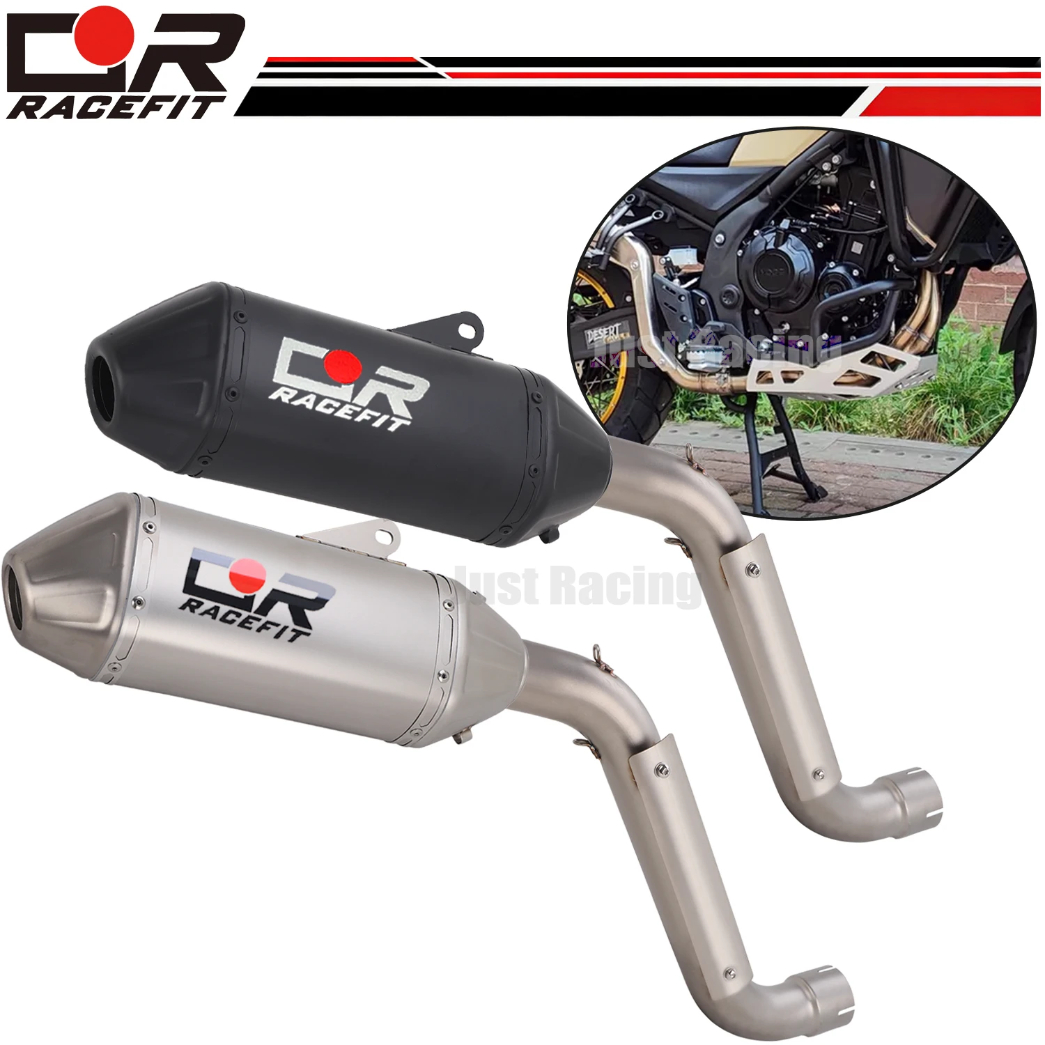 51mm Stainless Exhaust System Mid Link Pipe Slip On Muffler For Voge DS 625 DS625X 2025 2026
51mm Stainless Exhaust System Mid Link Pipe Slip On Muffler For Voge DS 625 DS625X 2025 2026