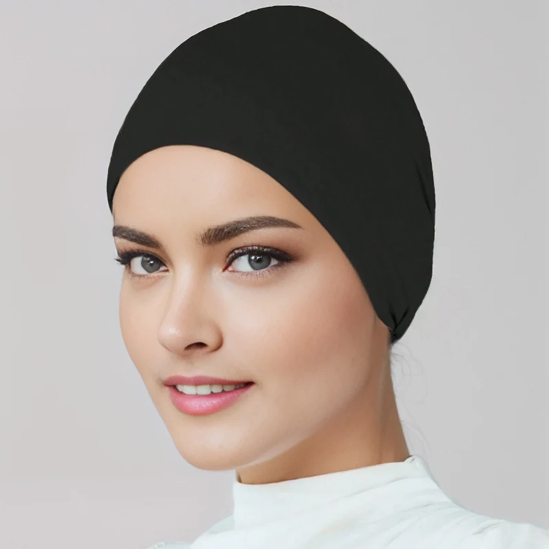 New 2025 Muslim Inner Hijab Jersey Undercap Headband Solid Islamic Turban Soft Bonnet Hats Female Hijabs Headwrap Mujer Cap
New 2025 Muslim Inner Hijab Jersey Undercap Headband Solid Islamic Turban Soft Bonnet Hats Female Hijabs Headwrap Mujer Cap