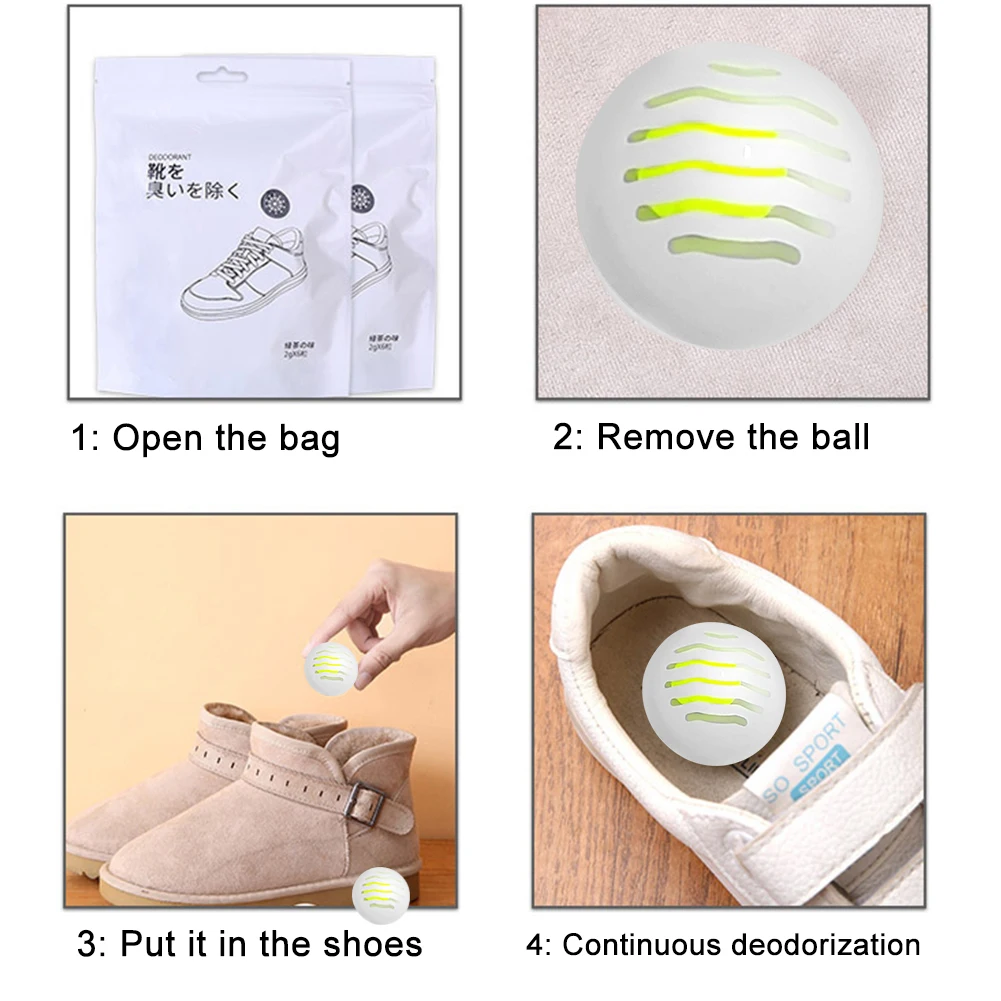 6Pcs Deodorizer Freshener Balls Long Lasting Deodorizer Balls for Sneakers Gym Bags Lockers Car
6Pcs Deodorizer Freshener Balls Long Lasting Deodorizer Balls for Sneakers Gym Bags Lockers Car