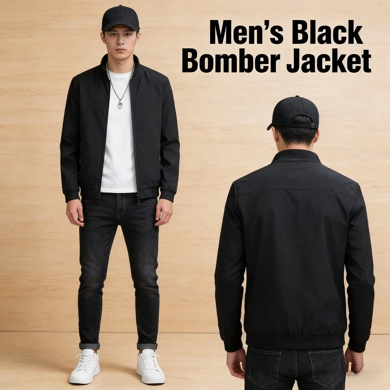 2026 Новая мужская облегающая однотонная куртка-анорак в корейском стиле для повседневных поездок на работу и выходных
2026 Новая мужская облегающая однотонная куртка-анорак в корейском стиле для повседневных поездок на работу и выходных 