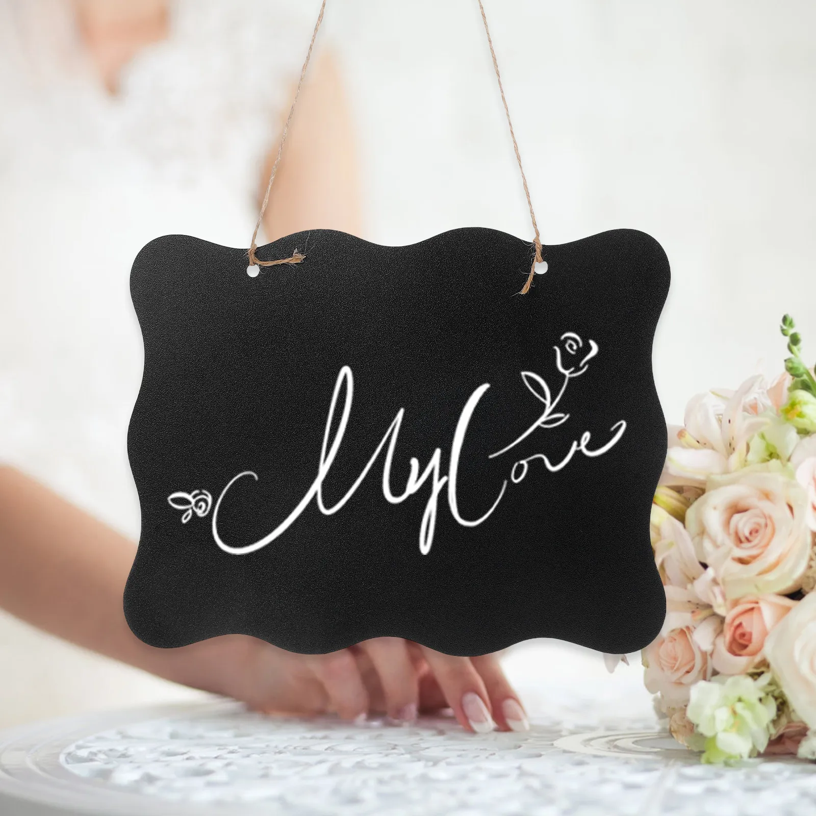 2Pcs Wooden Blackboard Pendant Hanging Message Board Lightweight Compact Chalkboard for Meeting Room Office Kitchen Wall Decor
2Pcs Wooden Blackboard Pendant Hanging Message Board Lightweight Compact Chalkboard for Meeting Room Office Kitchen Wall Decor