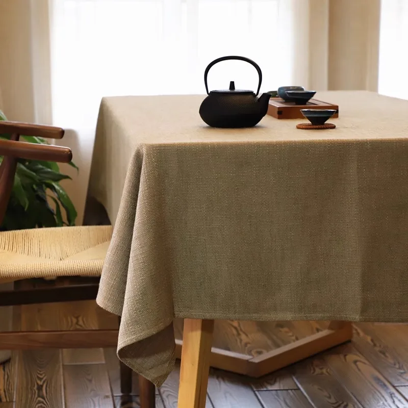 Chinese Tea Tablecloth Imitation Cotton And Linen Pastoral Tablemat Coffee Desk Tablecloth Plain Rectangular Tablecover Dresser
Chinese Tea Tablecloth Imitation Cotton And Linen Pastoral Tablemat Coffee Desk Tablecloth Plain Rectangular Tablecover Dresser