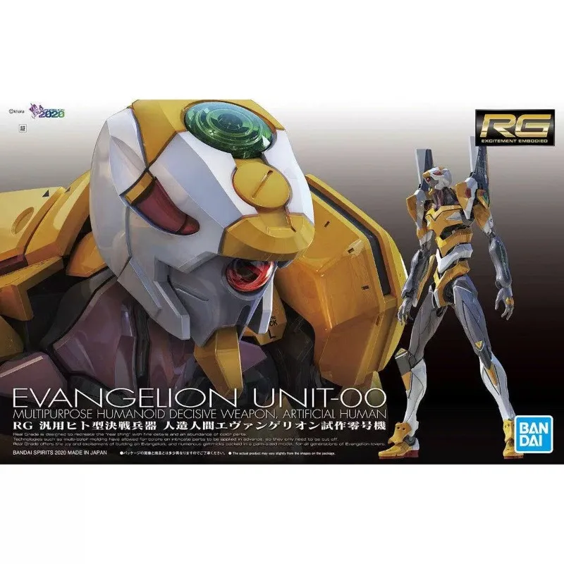 In Stock Bandai RG EVA Unit-00 Standard Version Neon Genesis Evangelion Assembled Model
In Stock Bandai RG EVA Unit-00 Standard Version Neon Genesis Evangelion Assembled Model