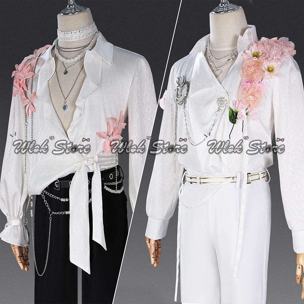 Love and Deepspace Cosplay Costume Wig Zayne Caleb Rafayel Spring and Flower White Shirt Necklace Chain For Men Women Halloween
Love and Deepspace Cosplay Costume Wig Zayne Caleb Rafayel Spring and Flower White Shirt Necklace Chain For Men Women Halloween
