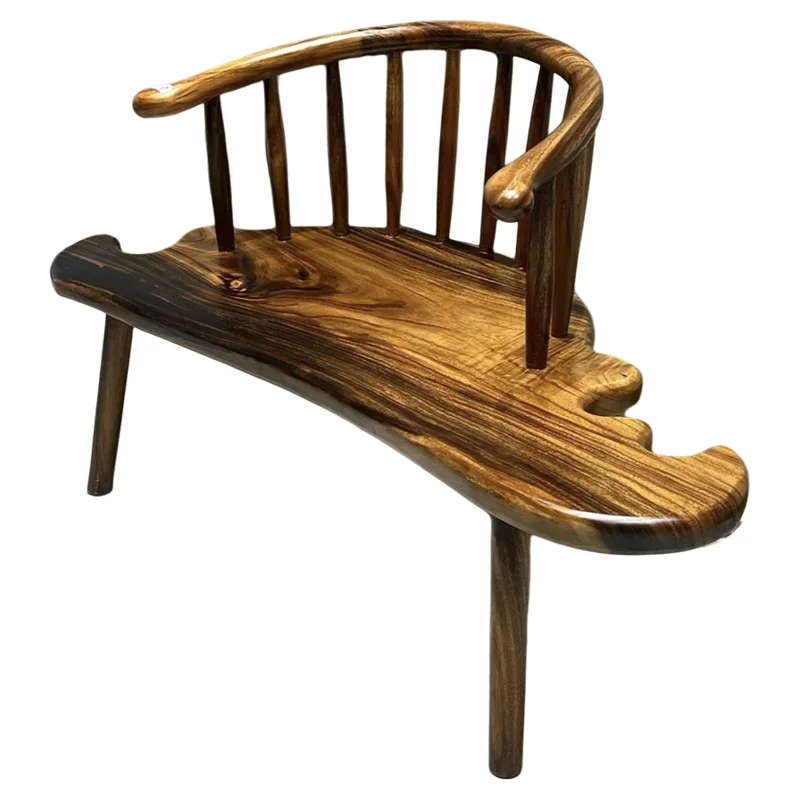 South American walnut pure material with type stool leisure chair mountain chair dining chair solid wood antique bench backrest
South American walnut pure material with type stool leisure chair mountain chair dining chair solid wood antique bench backrest