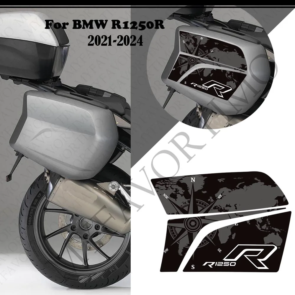 Motorcycle For BMW R1250R R1250 R 1250 2021-2024 Rear trunk Side sticker Trunk Luggage Cases decorative protection Decals
Motorcycle For BMW R1250R R1250 R 1250 2021-2024 Rear trunk Side sticker Trunk Luggage Cases decorative protection Decals