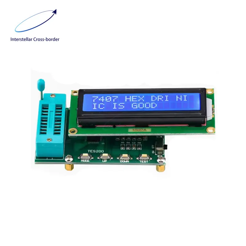 Digital IC Tester for 74 Series & 40 Series Logic Gates Chip Tester Device for Laboratory, Repair and Electronics Education
Digital IC Tester for 74 Series & 40 Series Logic Gates Chip Tester Device for Laboratory, Repair and Electronics Education