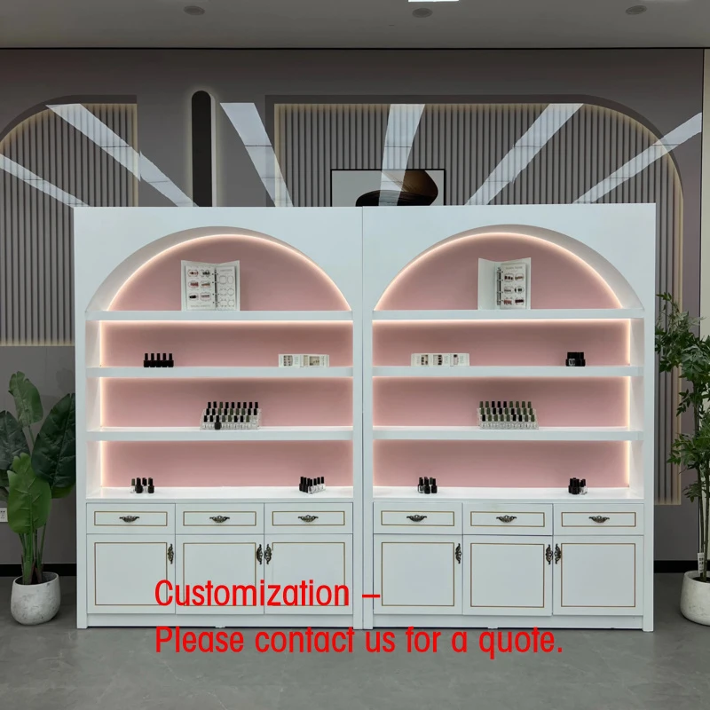 custom.Pink Cosmetics Display Stand High-Grade Beauty Supplies Cabinet Custom Size
custom.Pink Cosmetics Display Stand High-Grade Beauty Supplies Cabinet Custom Size