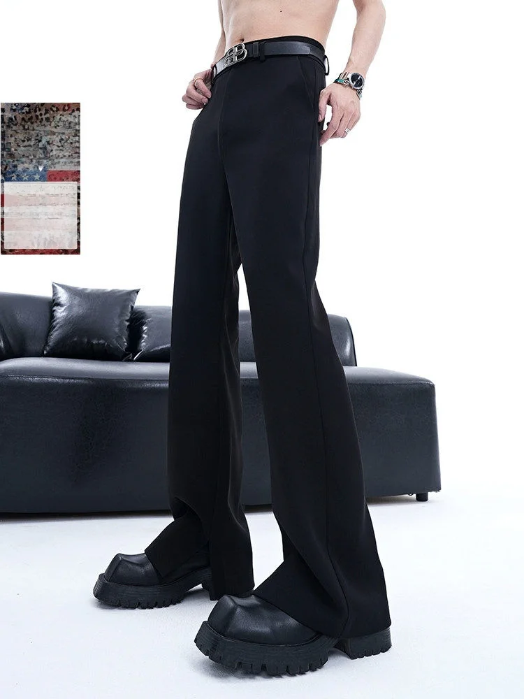 Cleanfit Men's Summer Wide Leg Pants Drapey High-End Feeling Suit Pants Small Audience Pants Foot Split Straight Casual Pants
Cleanfit Men's Summer Wide Leg Pants Drapey High-End Feeling Suit Pants Small Audience Pants Foot Split Straight Casual Pants