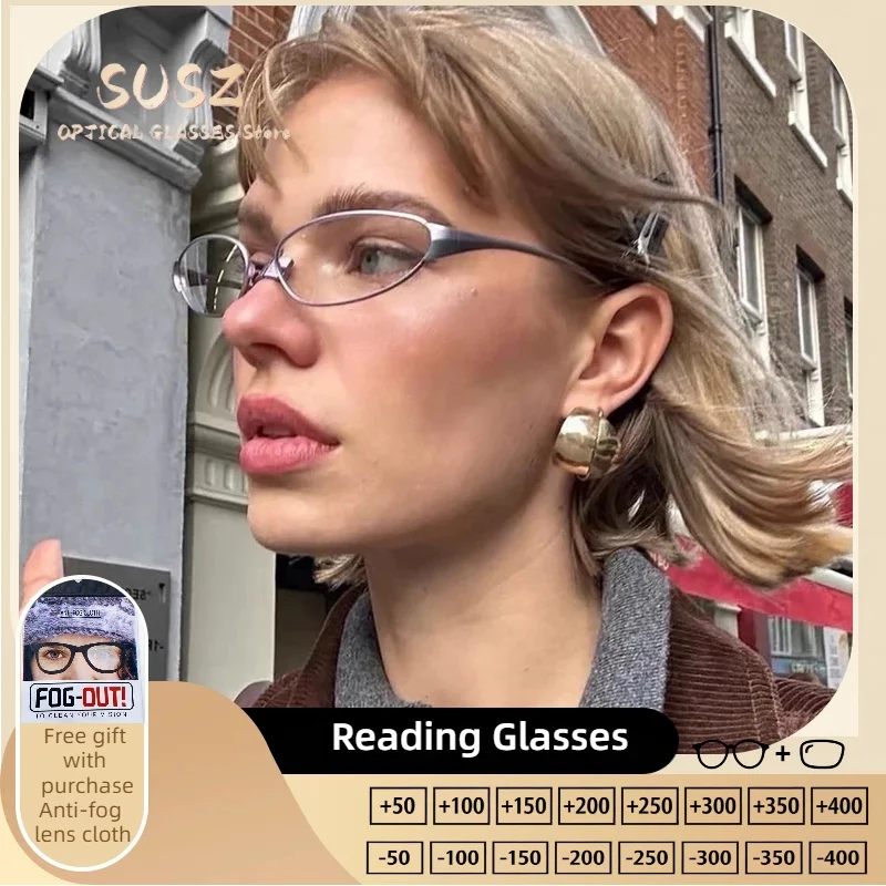 SUSZ Metal Butterfly-framed Reading Glasses Myopia Eyewear Hyperopia Anti Blue Light Progressive Photochromic Eyewear Lens
SUSZ Metal Butterfly-framed Reading Glasses Myopia Eyewear Hyperopia Anti Blue Light Progressive Photochromic Eyewear Lens