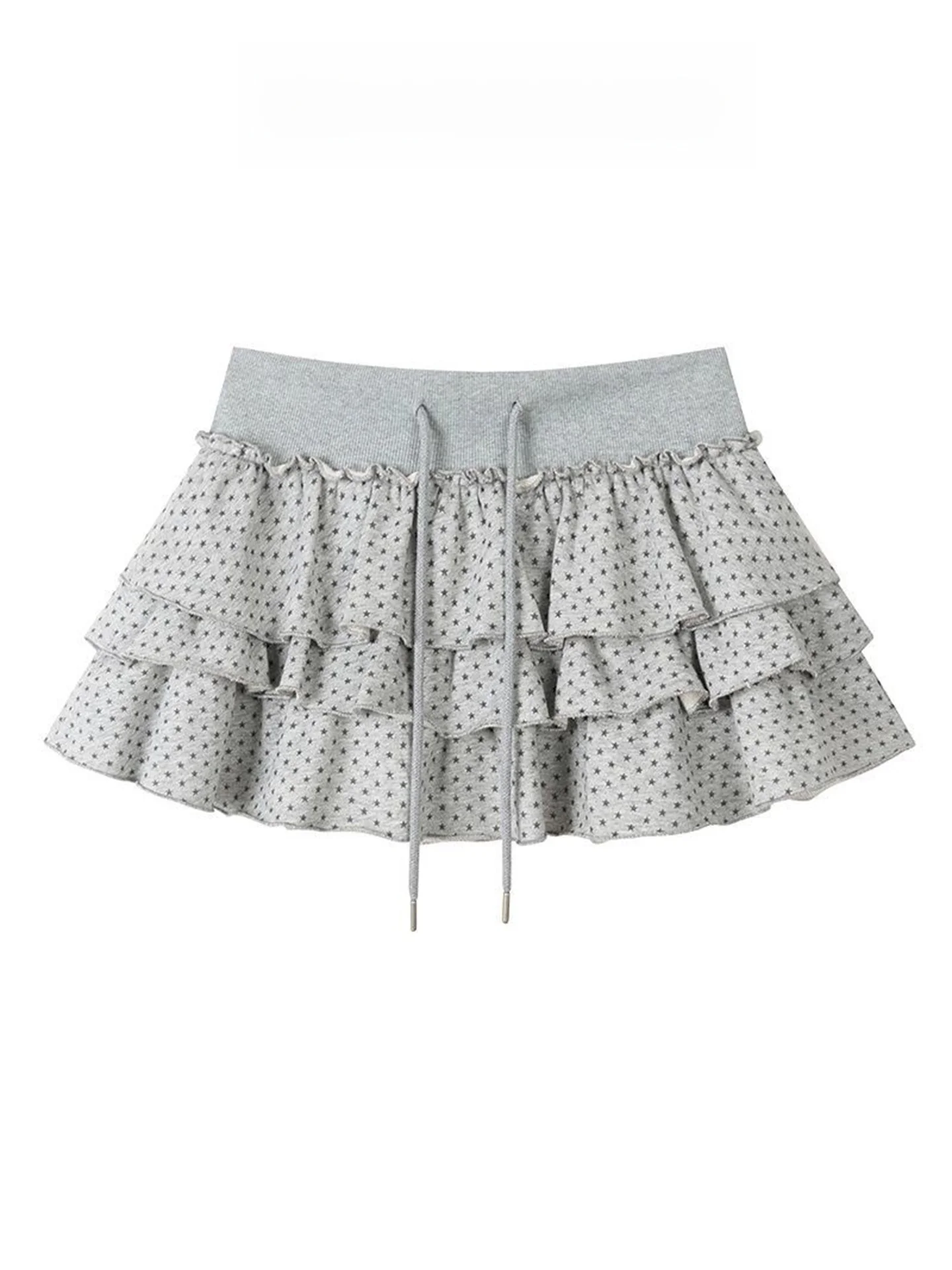 Весенняя женская короткая юбка с эластичным поясом на шнурке, многослойная юбка-кейк, повседневная, для работы, в корейском стиле
Весенняя женская короткая юбка с эластичным поясом на шнурке, многослойная юбка-кейк, повседневная, для работы, в корейском стиле